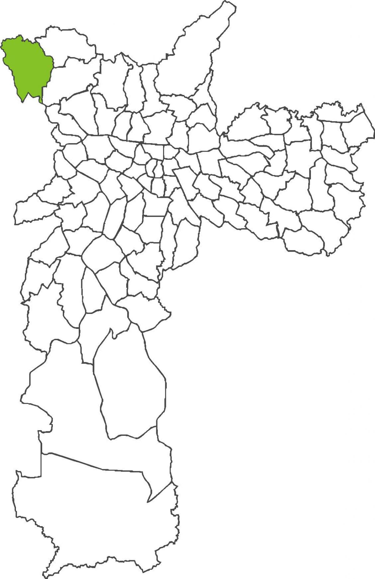 خريطة منطقة Anhangüera