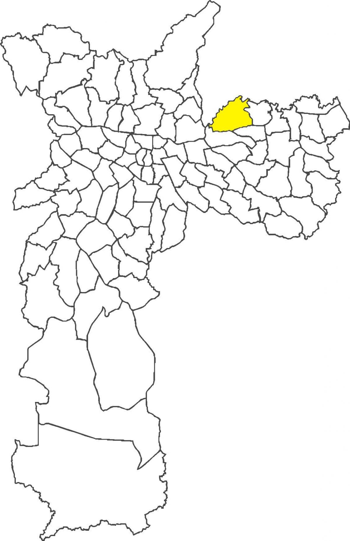 خريطة منطقة Cangaíba