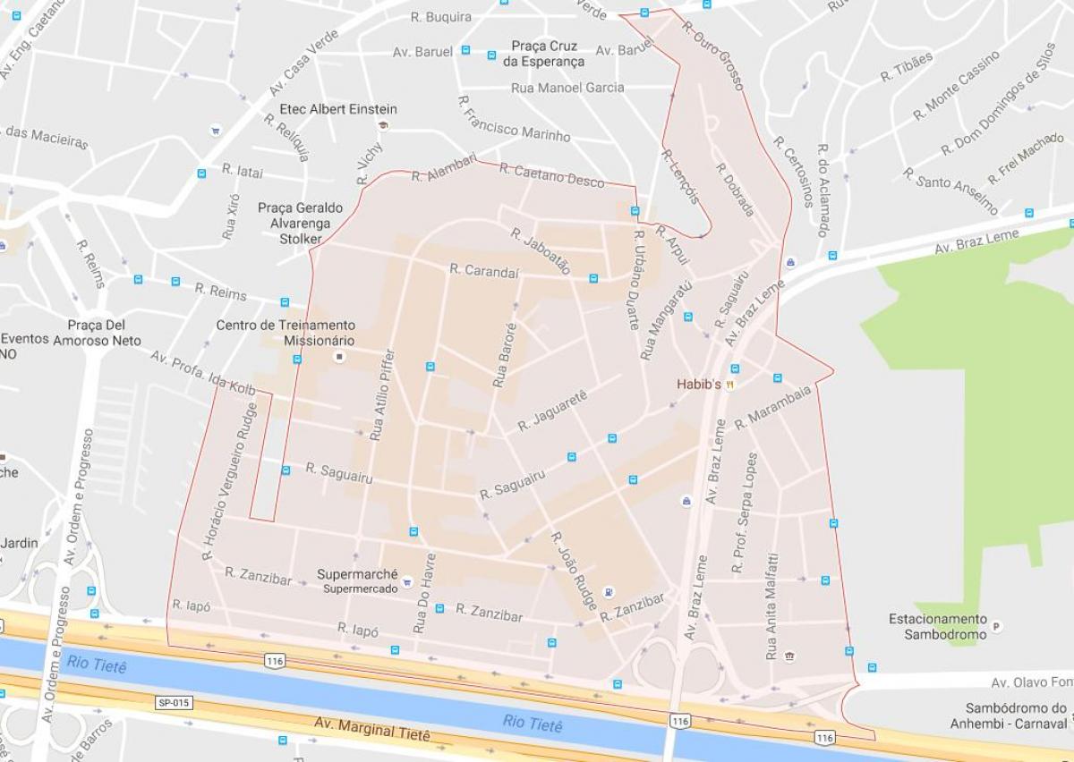 خريطة Casa Verde ساو باولو