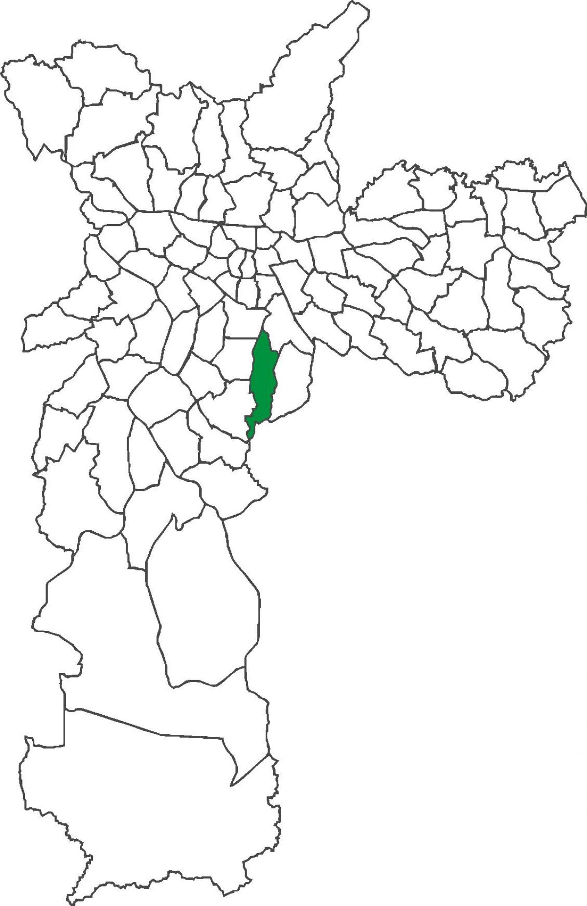 خريطة منطقة Cursino