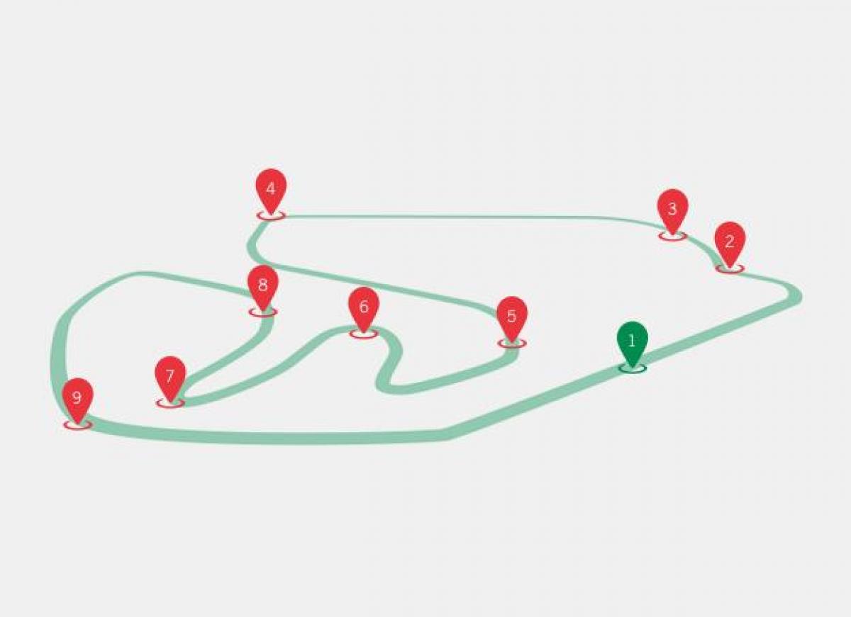 خريطة GP البرازيل F1