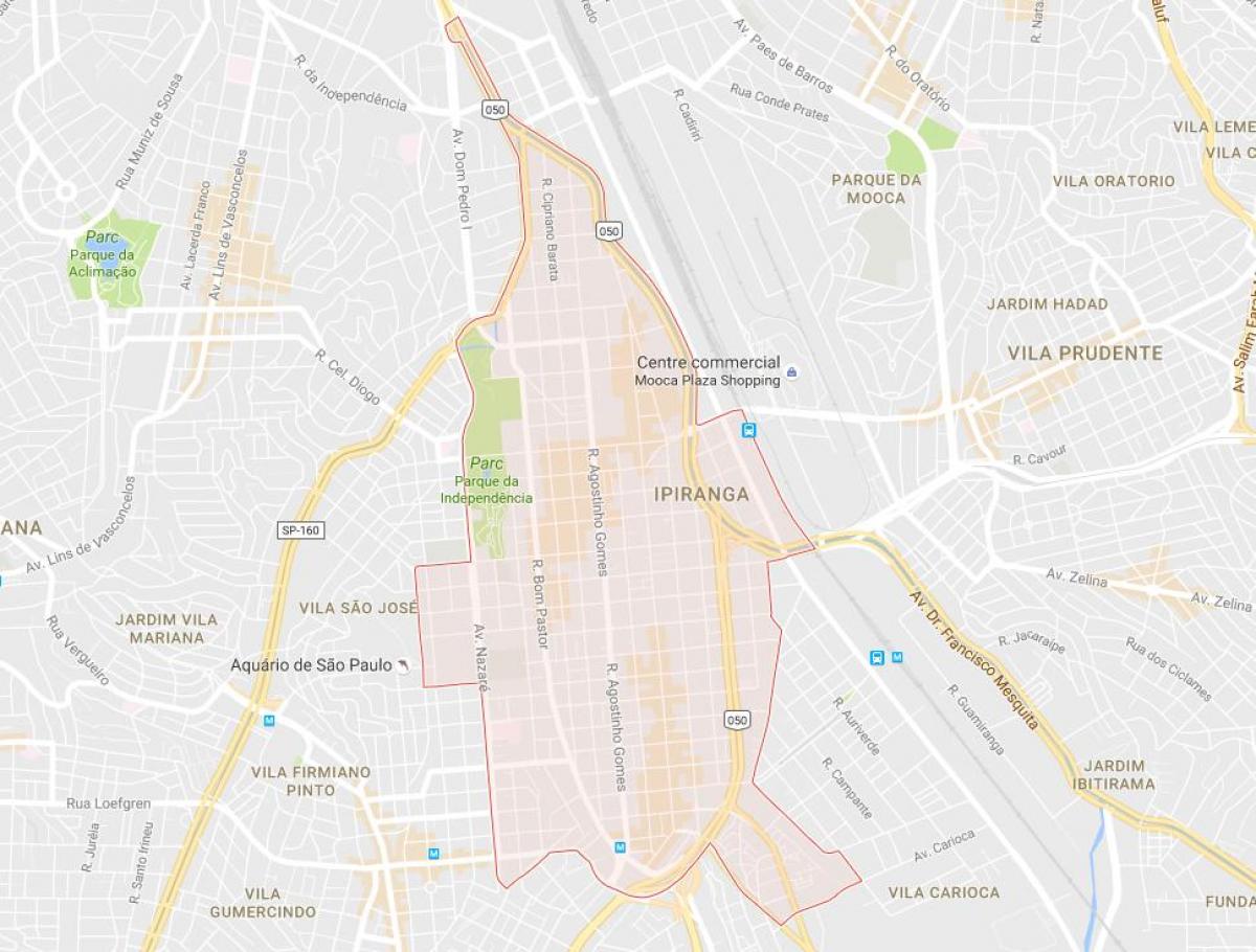 خريطة Ipiranga ساو باولو