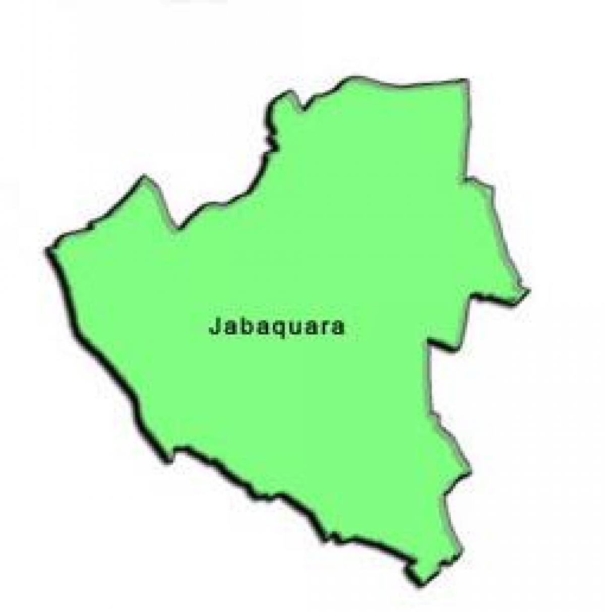 خريطة Jabaquara الفرعية.