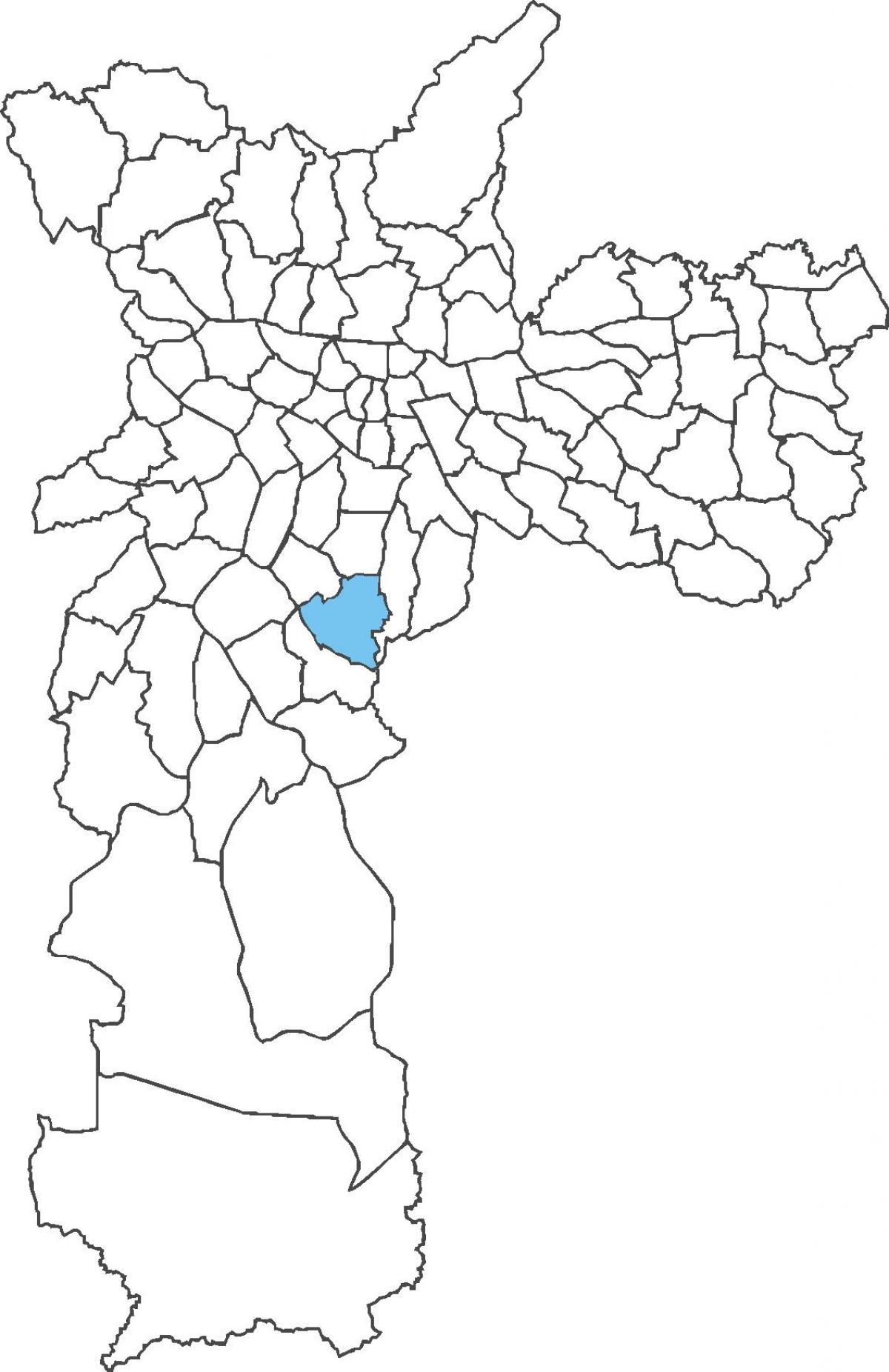 خريطة منطقة Jabaquara