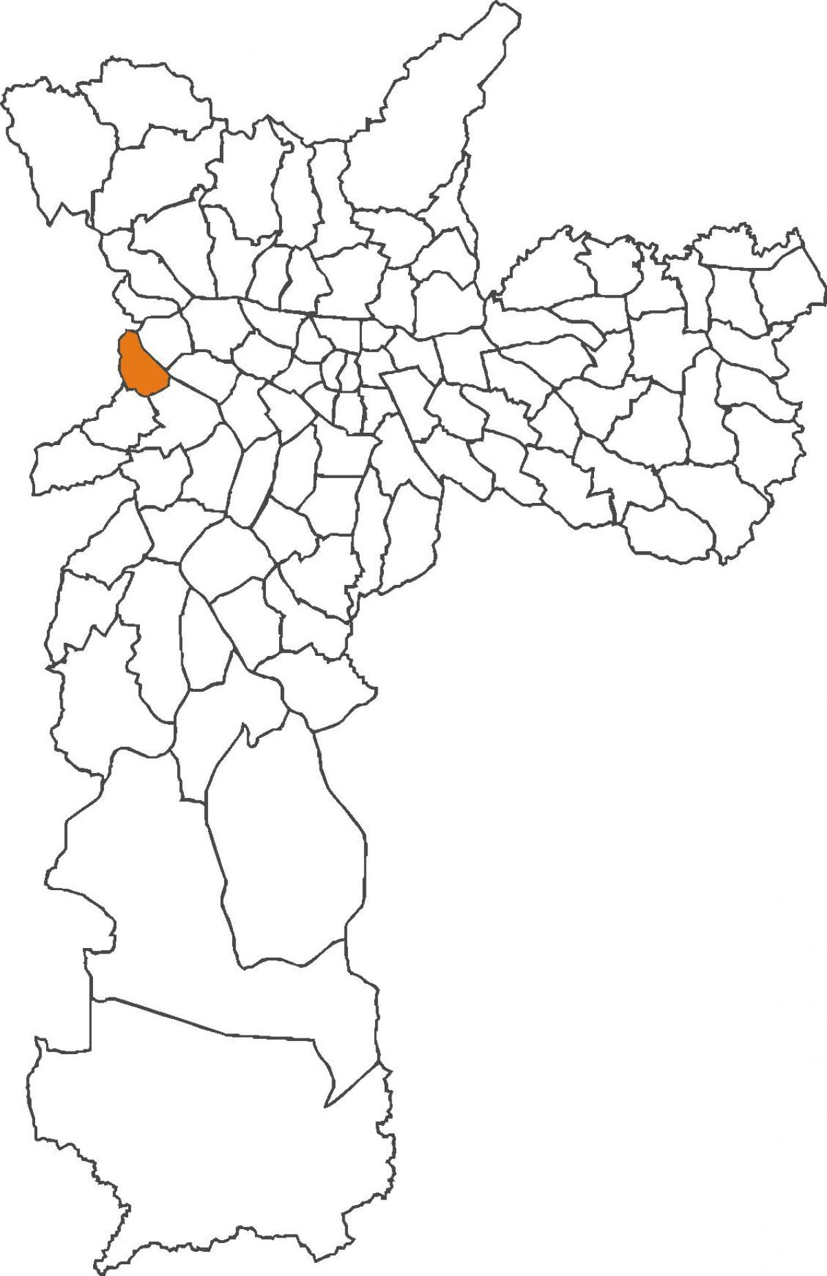 خريطة منطقة Jaguaré
