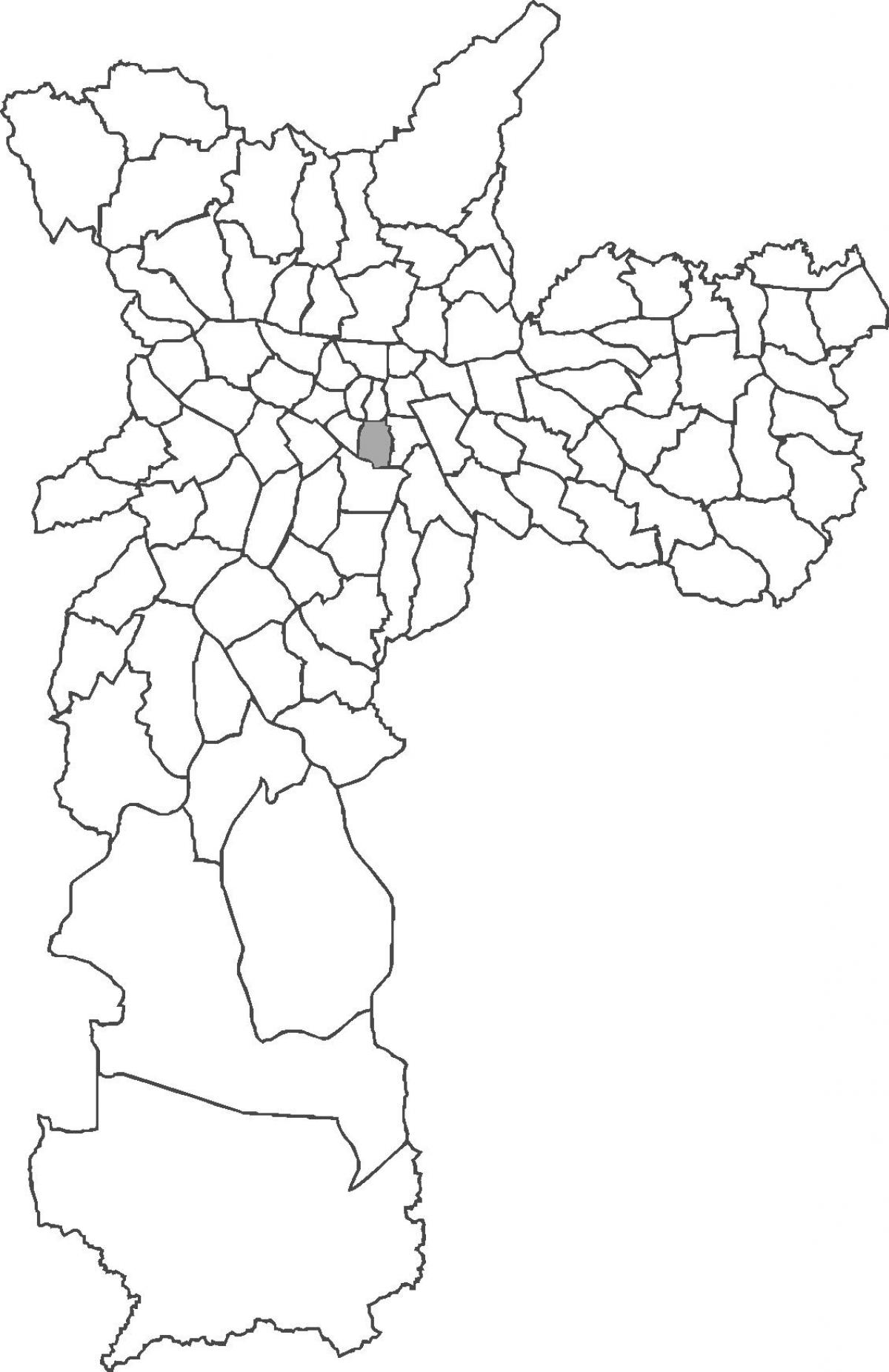 خريطة منطقة Liberdade