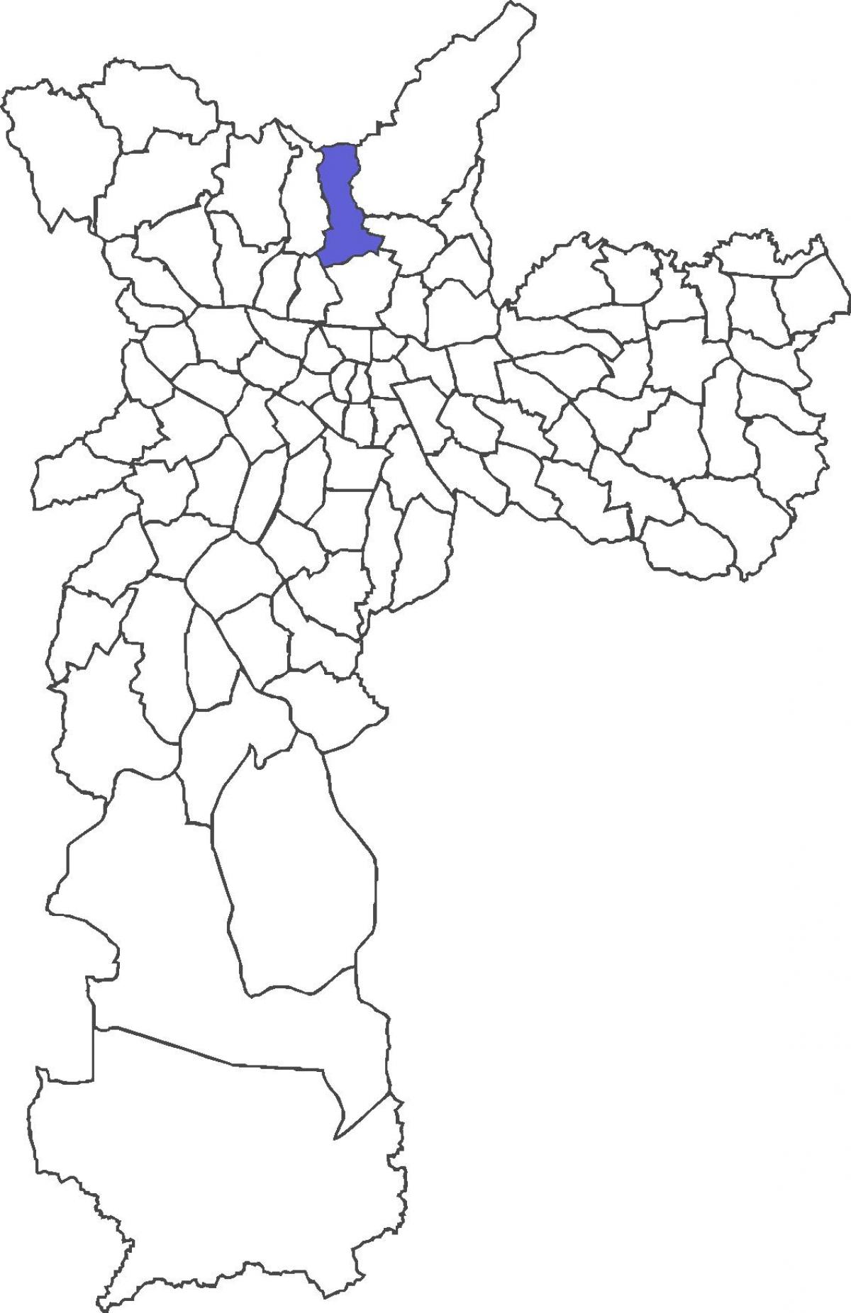 خريطة منطقة Mandaqui