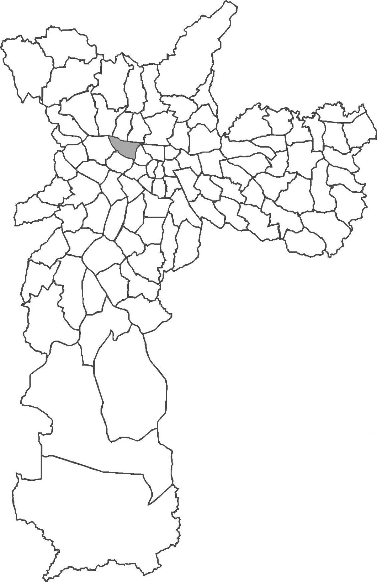 خريطة منطقة بارا فوندا