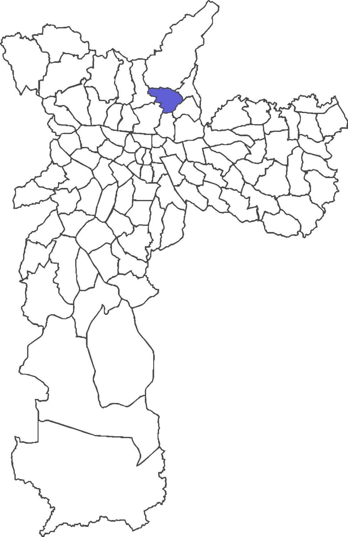 خريطة منطقة توكوروفي