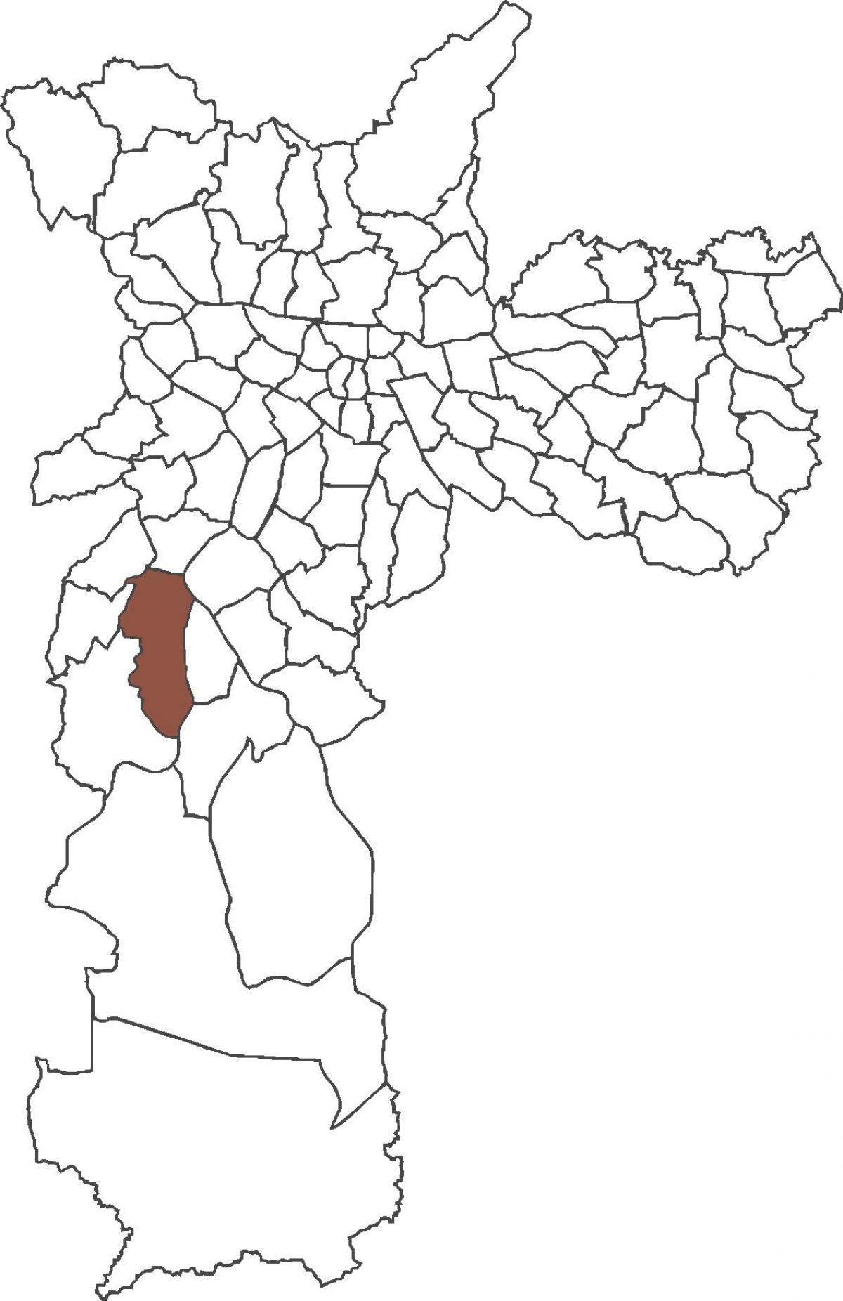 خريطة جارديم ساو لويس حي