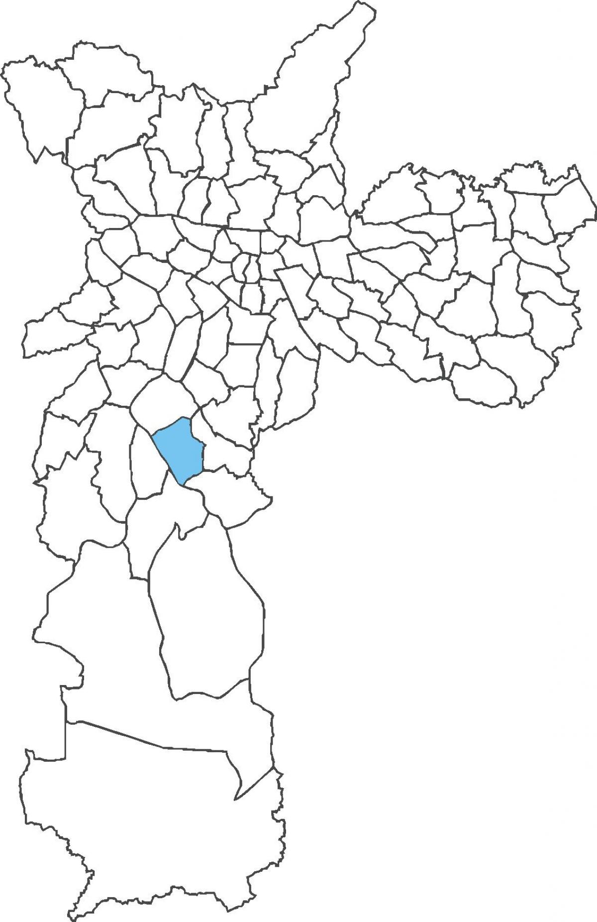 خريطة منطقة كامبو غراندي
