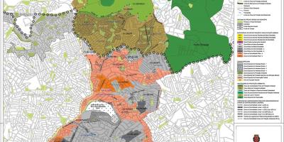 خريطة Casa Verde ساو باولو - الاحتلال التربة
