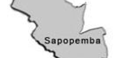 خريطة Sapopembra الفرعية.