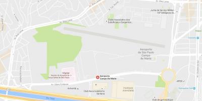 خريطة كامبو دي مارتي المطار