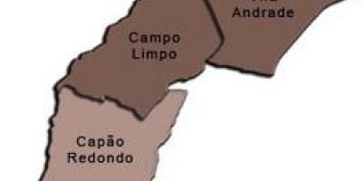 خريطة كامبو ليمبو الفرعية.