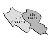 خريطة فيلا Prudente الفرعية.