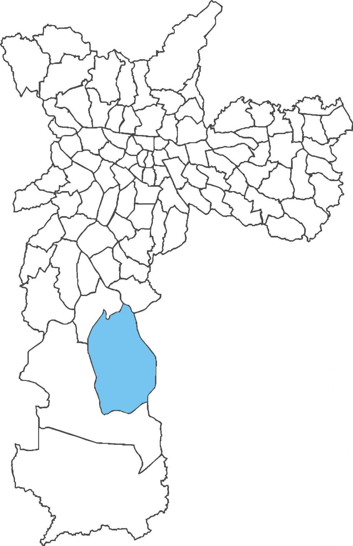 خريطة منطقة Grajaú