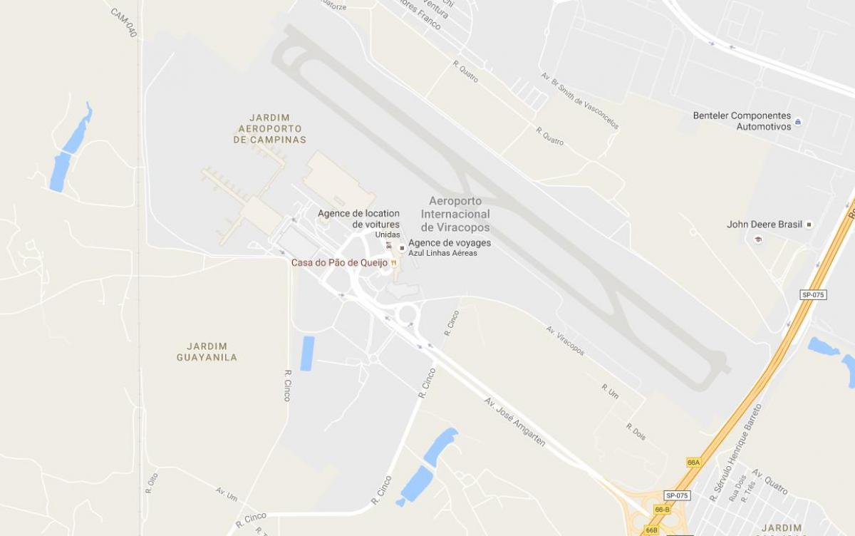 خريطة VCP - مطار كامبيناس