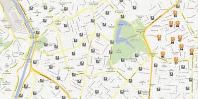 خريطة الدراجة سامبا