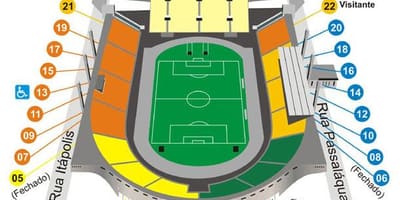 خريطة باكامبو ساو باولو stadium