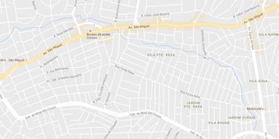 الخريطة Ponte راسا ساو باولو
