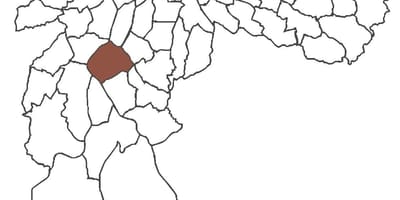 خريطة منطقة Santo Amaro