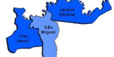 خريطة سان ميغول باوليسته الفرعية.