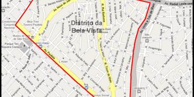 خريطة بيلا فيستا ساو باولو