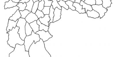 خريطة منطقة Brasilândia