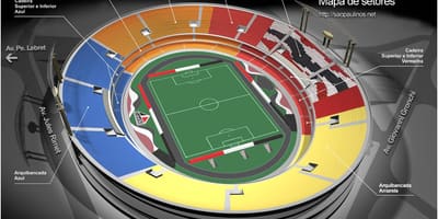 خريطة Cícero-بومبو-de-توليدو ساو باولو stadium