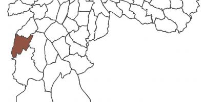 خريطة Capão ريدوندو حي