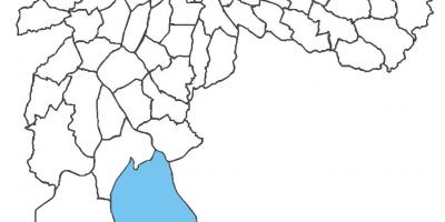 خريطة منطقة Grajaú