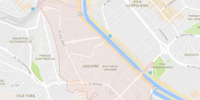 خريطة Jaguaré ساو باولو