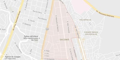 خريطة Sacomã ساو باولو