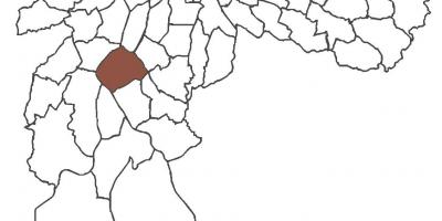 خريطة منطقة Santo Amaro